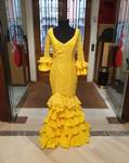 T 40. Cheap Flamenco Dresses on Sale. Mod. Junco Amarillo. Size 40 181.82€ #50760JUNCOAM40